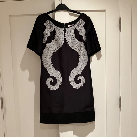 Helmut Lang Sea Pony Shift Dress - Size 4 - Picture 4 of 13